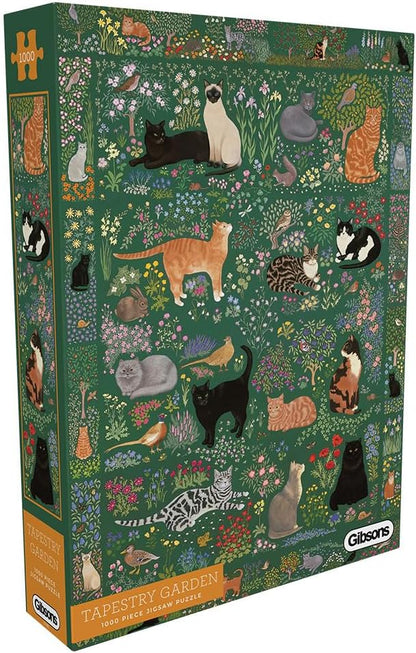 Virágba szőtt kert Gibsons 1000 darabos kirakó puzzle (G - G7165) - puzzlegarden