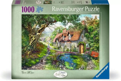 Virágdomb utca Ravensburger 1000 darabos kirakó puzzle (RA - 12000131) - puzzlegarden