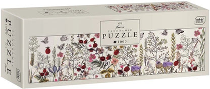Virágok 1 - panoráma Interdruk 1000 darabos kirakó puzzle (ID-PUZPA1000FL1) - puzzlegarden
