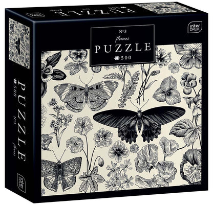Virágok 3 Interdruk 500 darabos kirakó puzzle (ID-PUZ500FLO3) - puzzlegarden