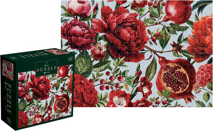 Virágok 6 Interdruk 500 darabos kirakó puzzle (ID-PUZ500F6) - puzzlegarden