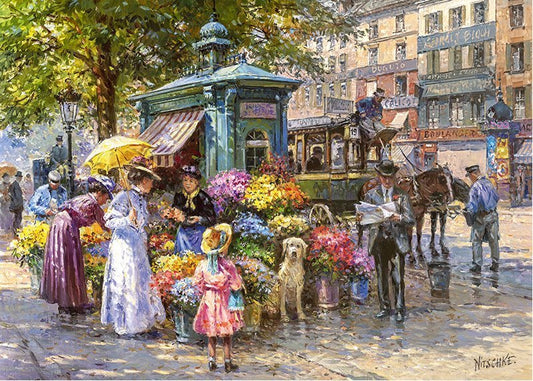 Virágpiac Cherry Pazzi 1000 darabos kirakó puzzle (CP - 30226) - puzzlegarden