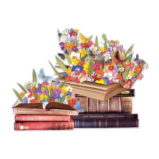 Virágzó könyvek Galison 750 darabos kirakó puzzle (GA - 9780735357488) - puzzlegarden