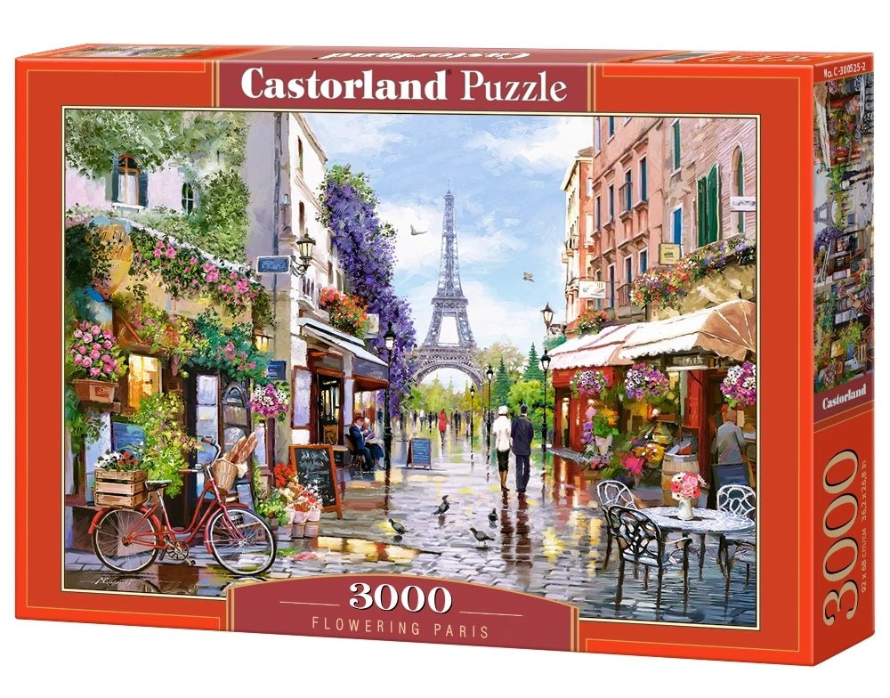 Virágzó Párizs Castorland 3000 darabos kirakó puzzle (C-300525 5904438300525) - puzzlegarden