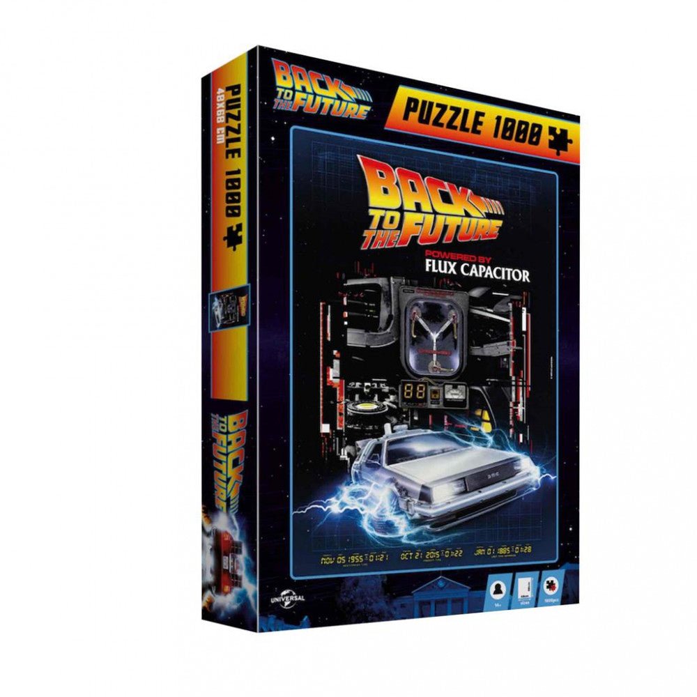 Vissza a Jövőbe - A Fluxuskondenzátor SD Toys 1000 darabos kirakó puzzle (SD-BTTF03 8435450243448) - puzzlegarden