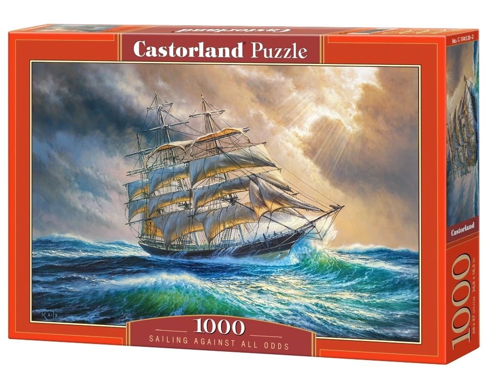 Vitorlás a tengeren Castorland 1000 darabos kirakó puzzle (C-104529 5904438104529) - puzzlegarden