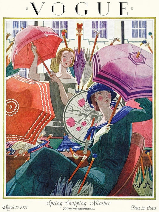 Vogue - Színes Napernyők New York Puzzle Company 1000 darabos kirakó puzzle (NYPC - NPZVG2404) - puzzlegarden