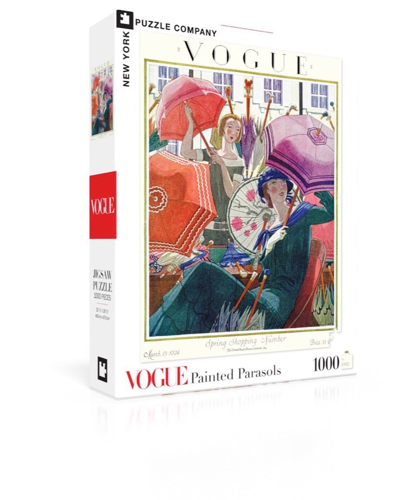 Vouge - Színes Napernyők New York Puzzle Company 1000 darabos kirakó puzzle (NYPC - NPZVG2404 840291701978) - puzzlegarden