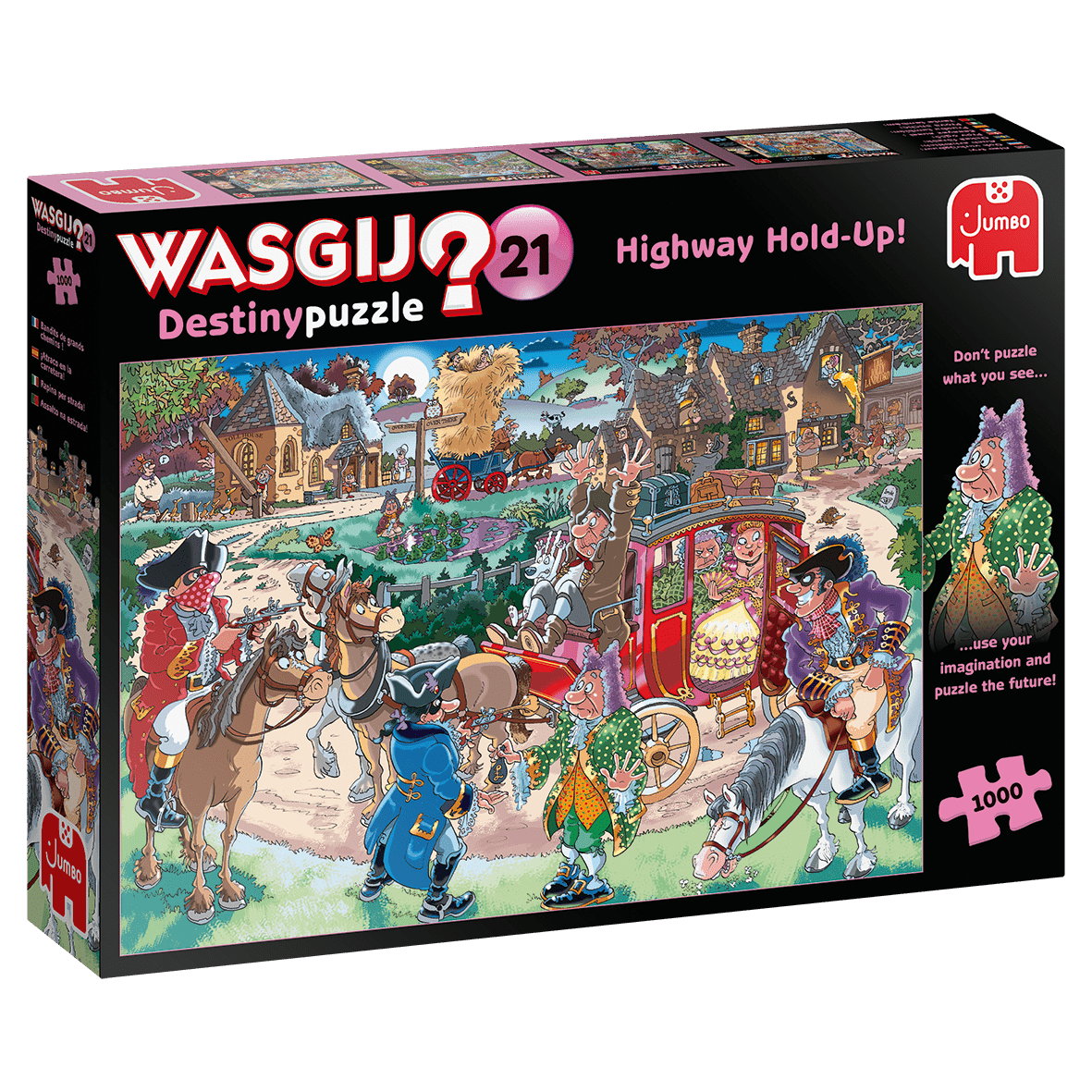 Wasgij? - Destiny 21 - Autópálya támadás Jumbo 1000 darabos kirakó puzzle (JU-19180 8710126191804) - puzzlegarden