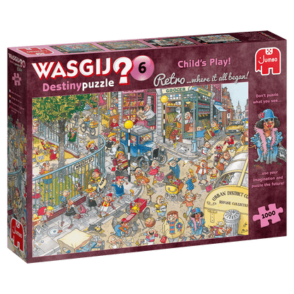 Wasgij? - Destiny 6 - Gyerekjáték! Jumbo 1000 darabos kirakó puzzle (JU-25015 8710126250150) - puzzlegarden