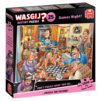Wasgij? - Destiny Puzzle Nr. 25 - Játékest! Jumbo 1000 darabos kirakó puzzle (JU - 1110100594) - puzzlegarden