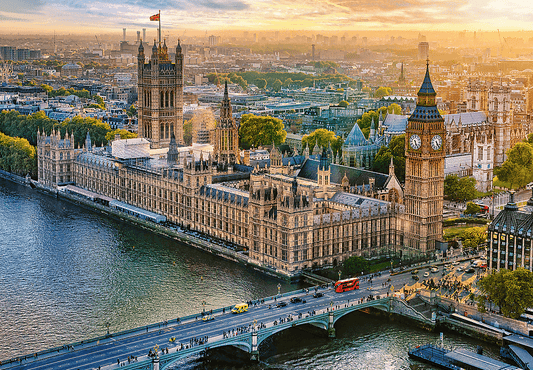 Westminster - palota, London, Anglia Trefl Prime 1000 darabos kirakó puzzle (TR - 10705) - puzzlegarden