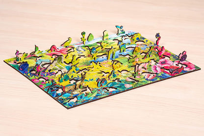 WOODEN - A Kertben - FA kirakó! Ravensburger 500 darabos kirakó puzzle (RA-17513 4005556175130) - puzzlegarden