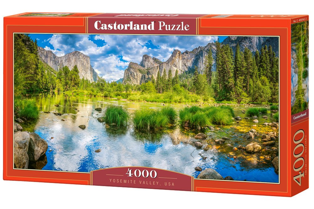 Yosemite-völgy, USA Castorland 4000 darabos kirakó puzzle (C-400362 5904438400362) - puzzlegarden