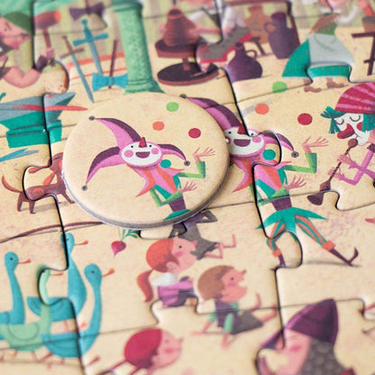 Zsebkirakó – Várkastély Londji 100 darabos kirakó puzzle (LN-PZ614U) - puzzlegarden