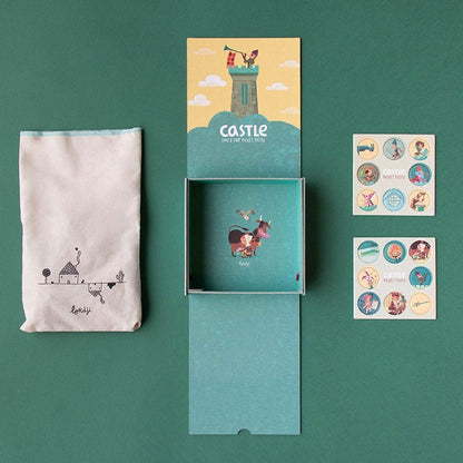 Zsebkirakó – Várkastély Londji 100 darabos kirakó puzzle (LN-PZ614U) - puzzlegarden