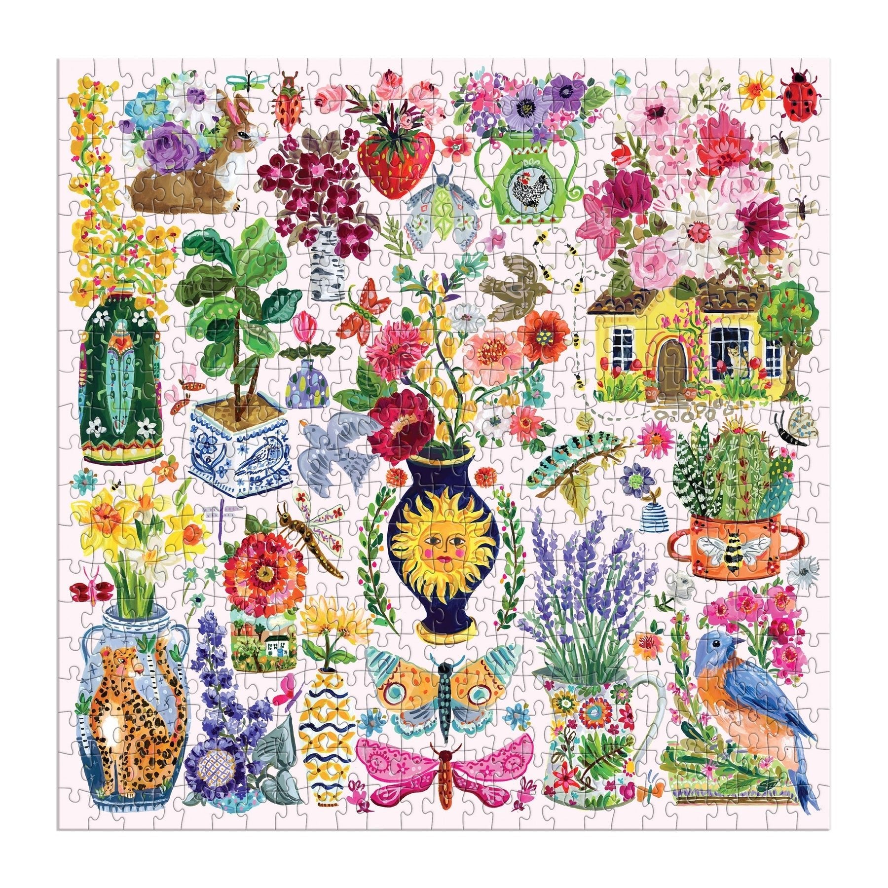 Zümmögő csokrok Galison 500 darabos kirakó puzzle (GA-9780735384422) - puzzlegarden
