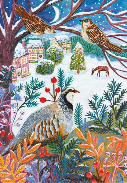 Zúzmarás állatvilág – 3x500 Gibsons 500 darabos kirakó puzzle (G - G5502) - puzzlegarden