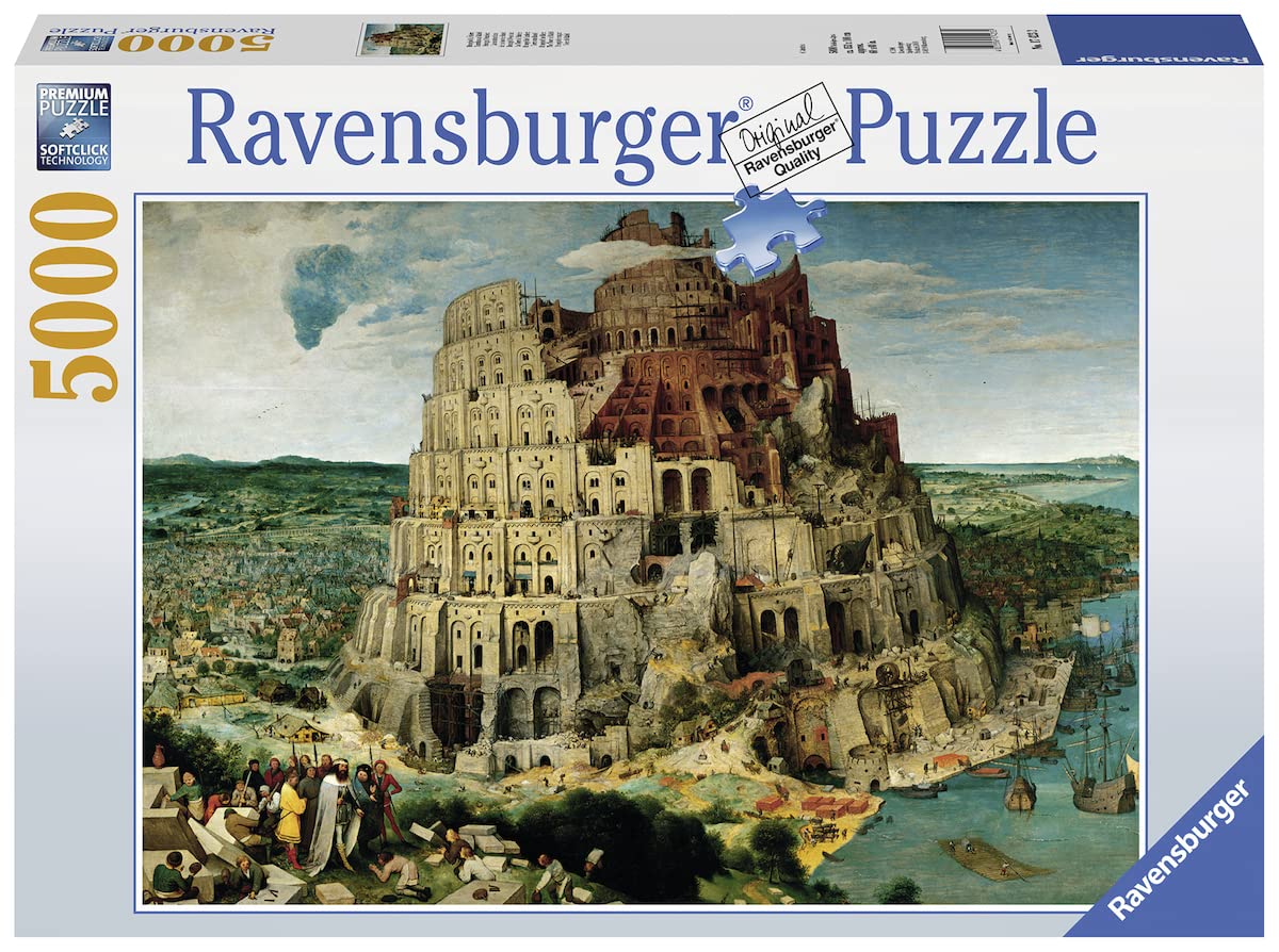 Bábel Tornya Ravensburger 5000 darabos kirakó puzzle (RA-17423 4005556174232) - puzzlegarden