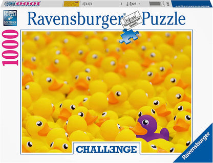 Challenge - Gumikacsák 1000 darabos Ravensburger puzzle kirakó (17097)