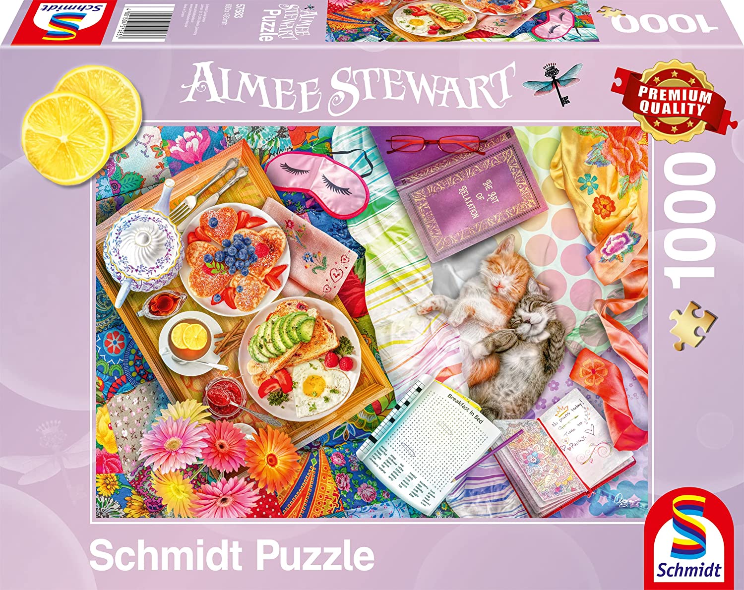 Asztalon: Vasárnapi reggeli Schmidt 1000 darabos kirakó puzzle (SCH-57583 4001504575830) - puzzlegarden