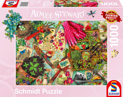 Asztalon: Minden a kert számára Schmidt 1000 darabos kirakó puzzle (SCH-57580 4001504575809) - puzzlegarden