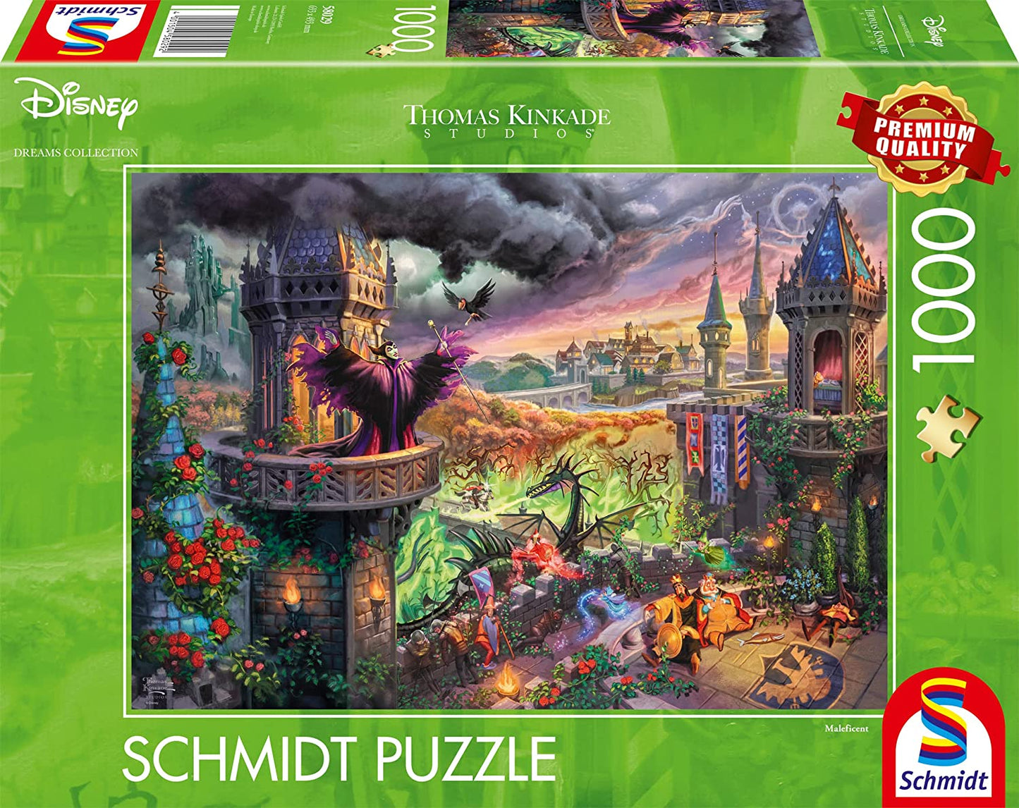 Demóna Schmidt 1000 darabos kirakó puzzle (SCH-58029 4001504580292) - puzzlegarden