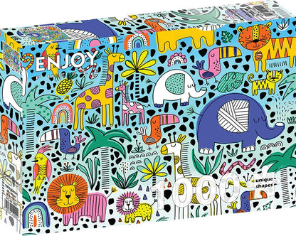 Firka Szafari Enjoy 1000 darabos kirakó puzzle (EN - 1922) - puzzlegarden